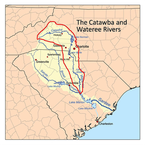 catawba river map basin wallace stevens wikia